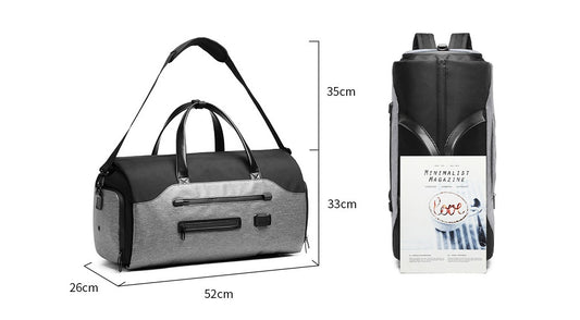 Multifunctional Waterproof Oxford Travel Bag – Large Capacity, Anti-Theft & Shock-Resistant  ✔ Professional