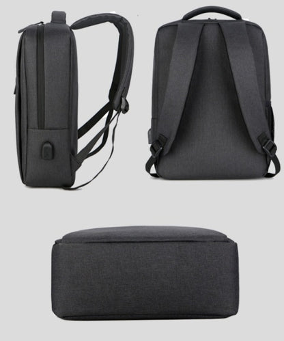 Smart USB Backpack – Waterproof, Shockproof, Fits Laptops