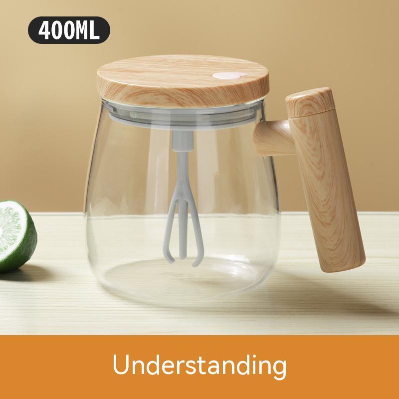 Automatic Self-Stirring Coffee Mug – 400ML Electric Mixing Cup