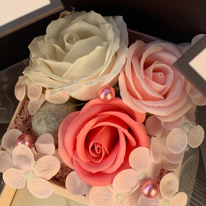 Romantic Pink LED Lamp Gift Box – Perfect Christmas & Valentine’s Day Surprise