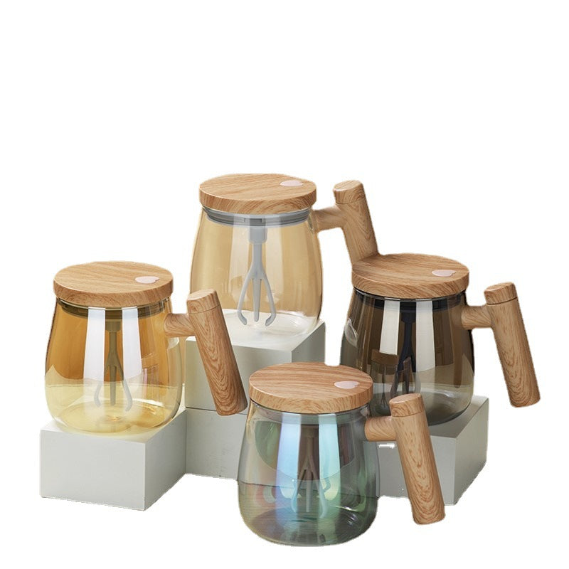 Automatic Self-Stirring Coffee Mug – 400ML Electric Mixing Cup