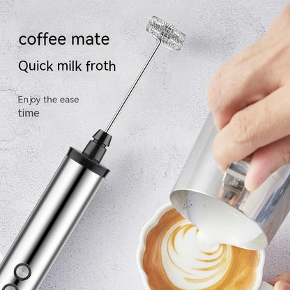 Premium Handheld 3-Head Milk Frother – Perfect for Coffee, Latte & Cappuccino