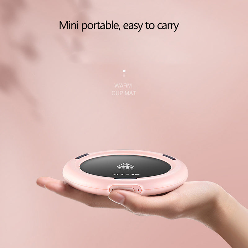 2-in-1 Mug Warmer & Wireless Charger – Keep Your Coffee Hot Anytime