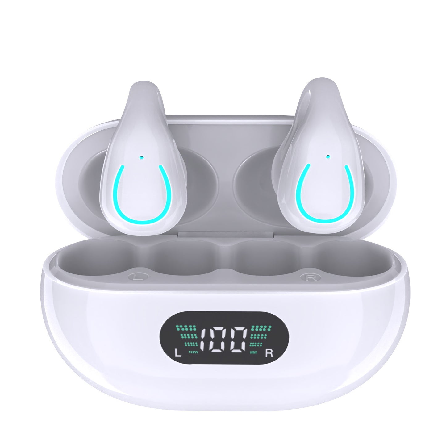 Clip-On Bluetooth Sports Headset – Non In-Ear Wireless