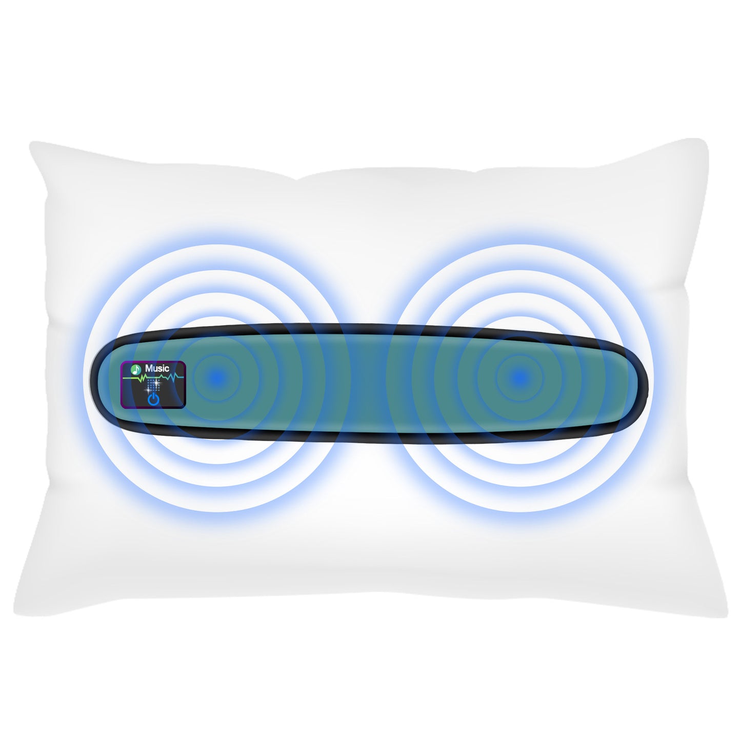 Smart Bone Conduction Pillow Speaker – Wireless Music for Sleep & Relaxation