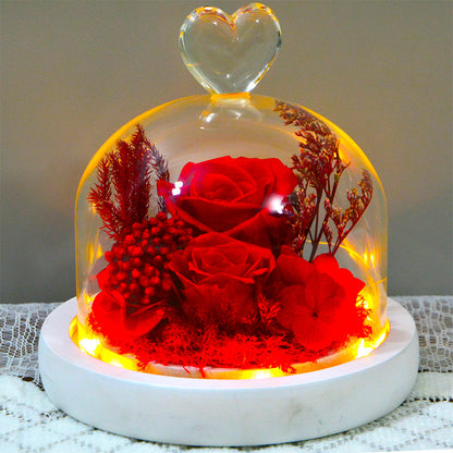 Handcrafted Glass Love Ornament – Qixi Valentine’s Day Gif