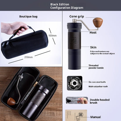 Portable Stainless Steel Manual Coffee Grinder – Precision Hand Coffee Mill