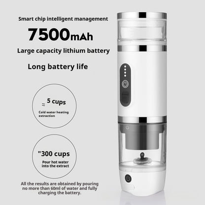 Portable Wireless Self-Heating 3-in-1 Espresso Machine