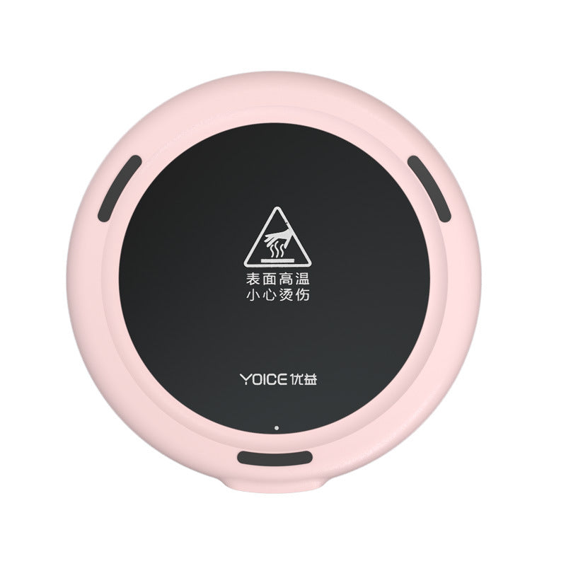 2-in-1 Mug Warmer & Wireless Charger – Keep Your Coffee Hot Anytime