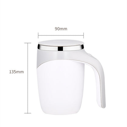 Rechargeable Self-Stirring Coffee & Milkshake Cup – Electric Magnetic Stirring Mug