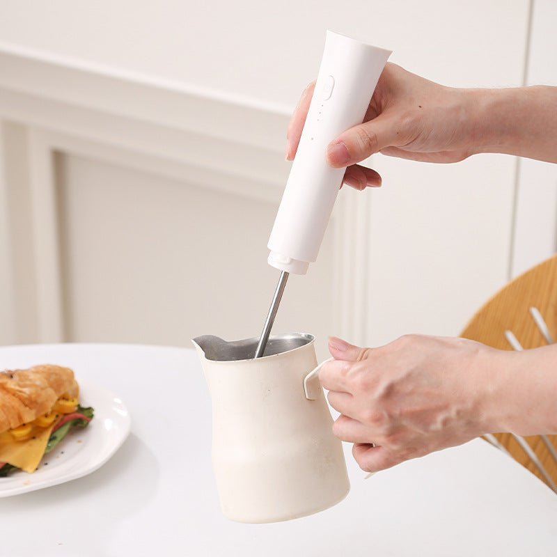Rechargeable Portable Handheld Milk Frother for Coffee