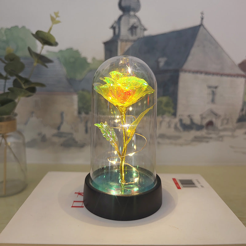 Luminous Glow Night Lamp – Glass Dome Edition