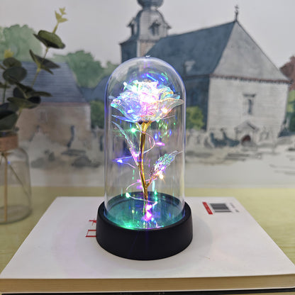 Luminous Glow Night Lamp – Glass Dome Edition
