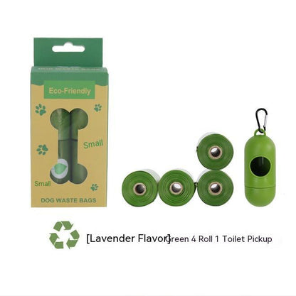 Fragrance-Degradable Dog & Cat Poop Bags with Dispenser – Boxed, Eco-Friendly & Convenient