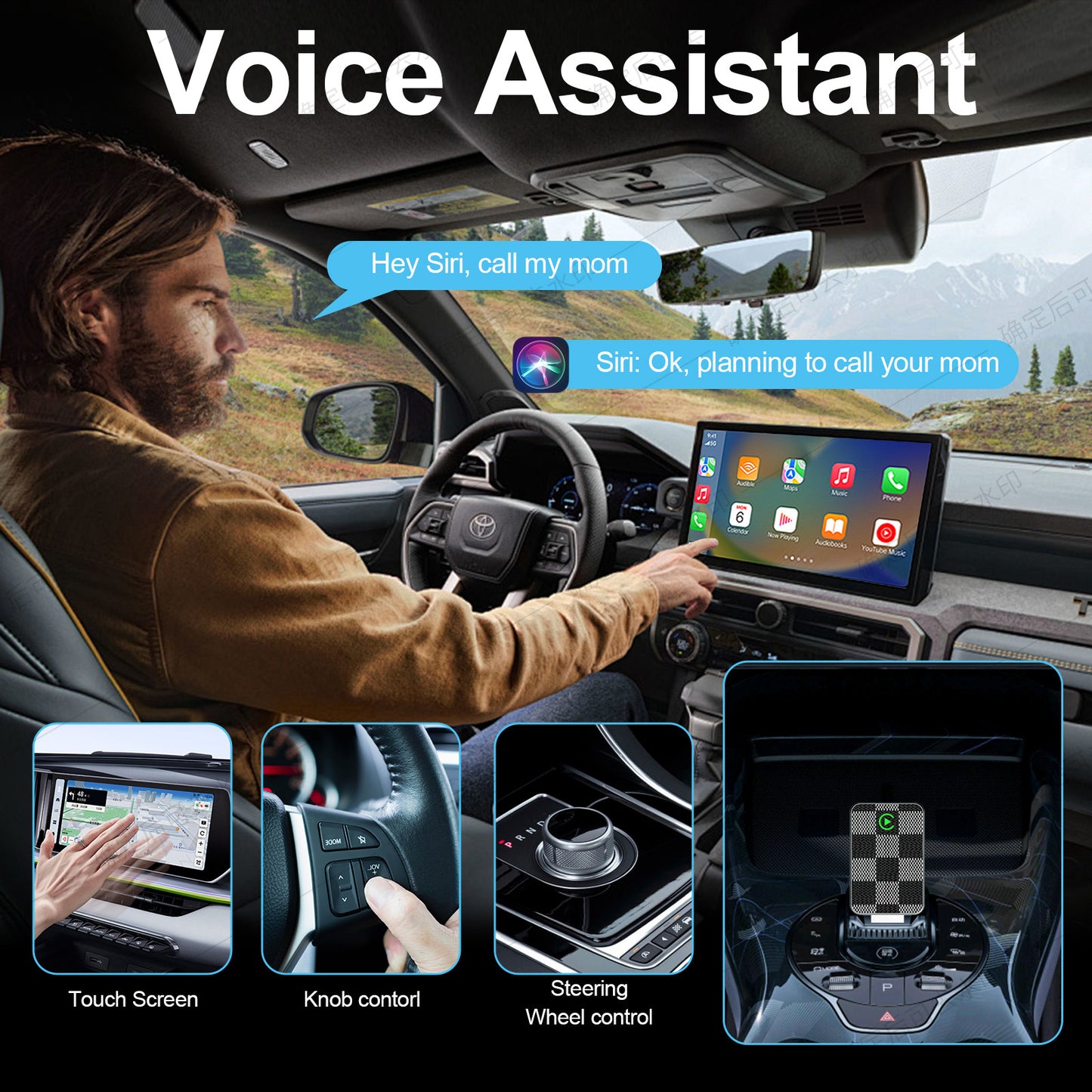 Smart Wireless Adapter – CarPlay & Android Auto Compatible