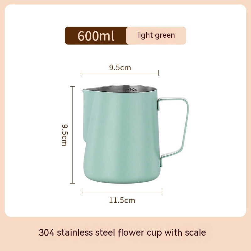 Professional Stainless Steel Milk Frothing Pitcher – Latte Art Barista Jug