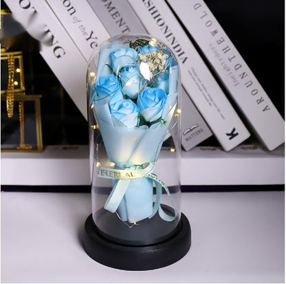 Preserved Fresh Rose Bouquet – Valentine’s Day Gift