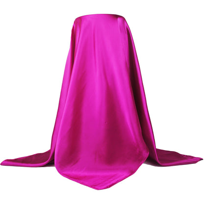 Elegant Satin Imitation Silk Shawl – Lightweight Ladies Headscarf