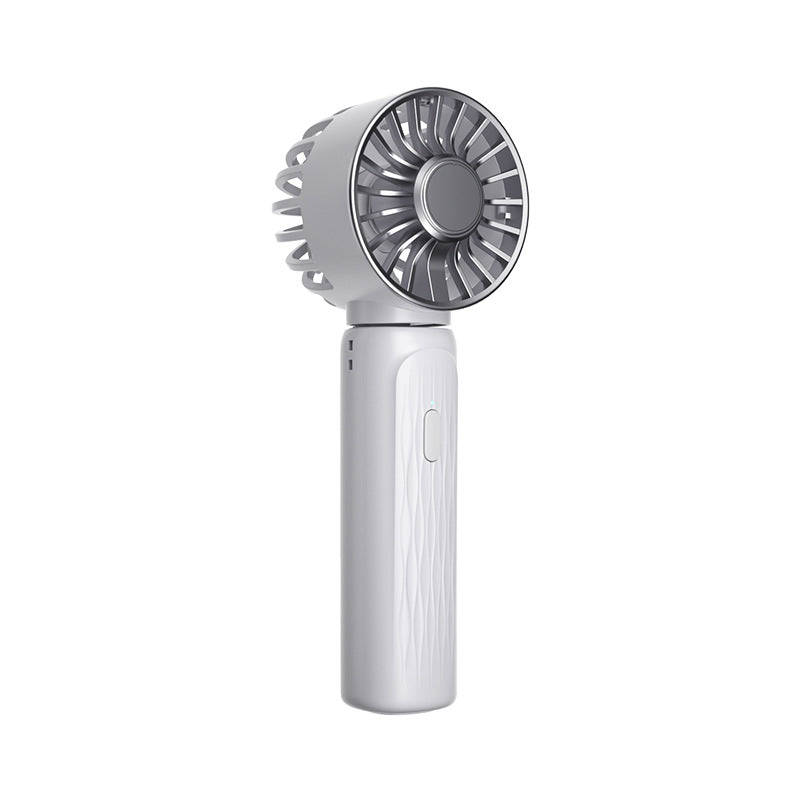 Portable Handheld Turbo Cooling Fan – Mini Ice Sensation High-Speed USB Rechargeable Fan with Digital Display for Camping, Travel & Outdoor Activities