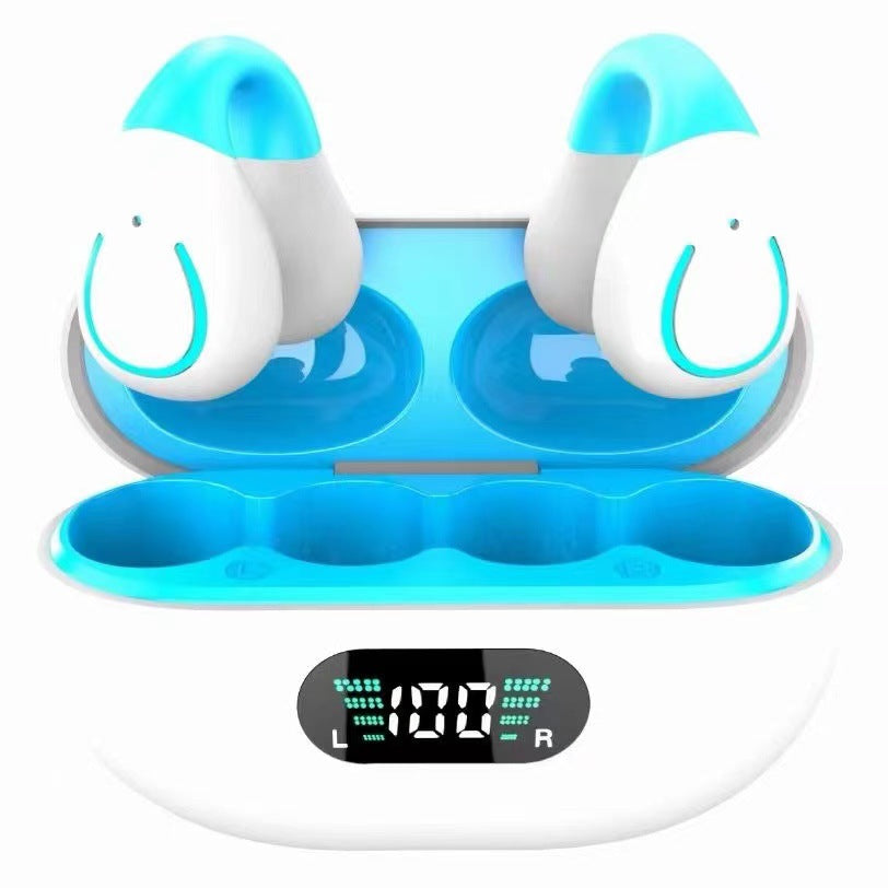 Clip-On Bluetooth Sports Headset – Non In-Ear Wireless