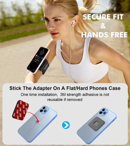 Fitness Running Armband with Adjustable Phone Bracket
