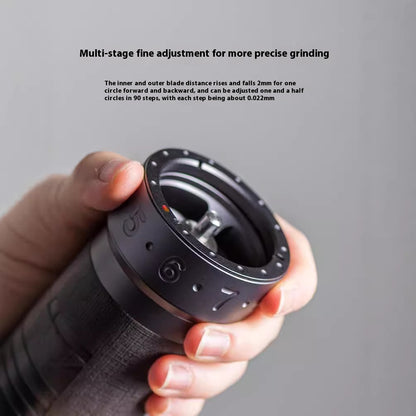 Portable Stainless Steel Manual Coffee Grinder – Precision Hand Coffee Mill
