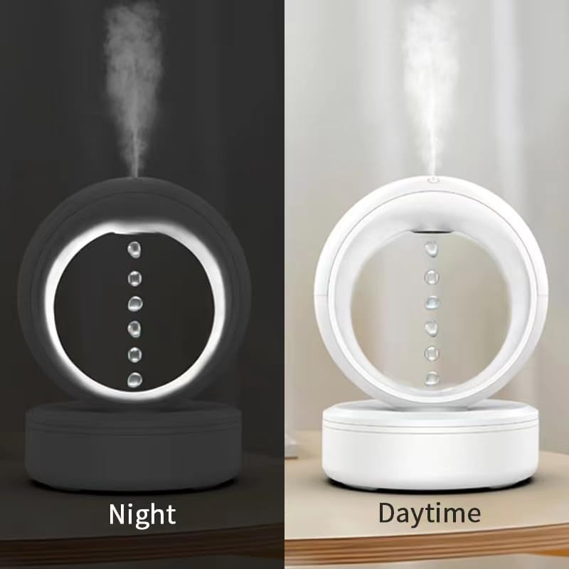 Anti-Gravity Water Drop Humidifier – Silent Levitating Mist Diffuser