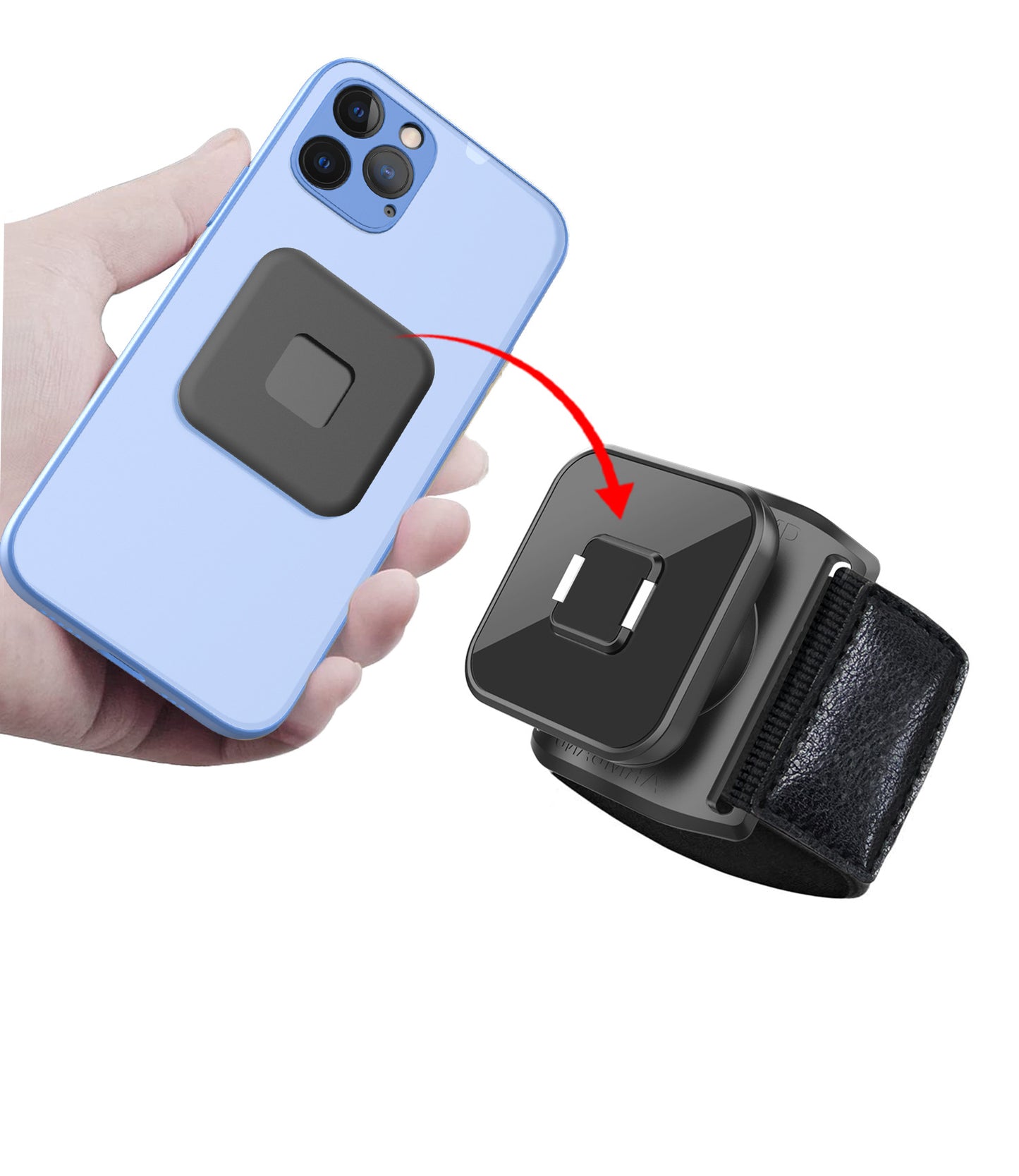 Fitness Running Armband with Adjustable Phone Bracket