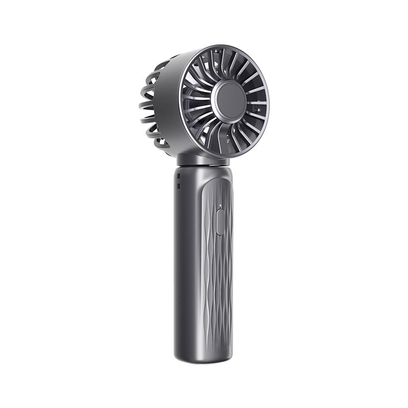 Portable Handheld Turbo Cooling Fan – Mini Ice Sensation High-Speed USB Rechargeable Fan with Digital Display for Camping, Travel & Outdoor Activities