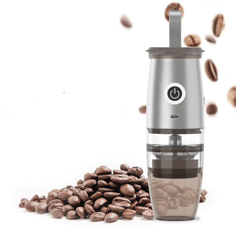 Portable Coffee Machine & Grinder – USB Electric, Manual, Compact Design