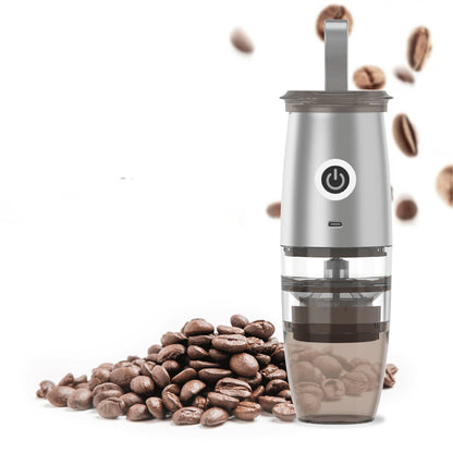 Portable Coffee Machine & Grinder – USB Electric, Manual, Compact Design