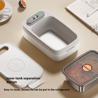 Smart Wireless Heated Lunch Box – Portable, Rechargeable & No-Water Heating