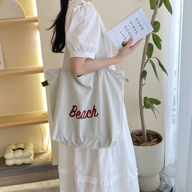 Large Canvas Shoulder Bag | Women’s Everyday Tote