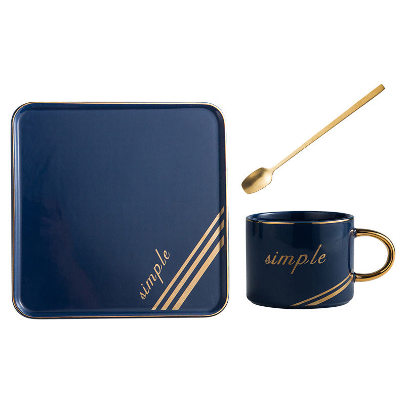 Creative Ceramic Coffee Cups – Stylish & Elegant Set for Coffee Lovers