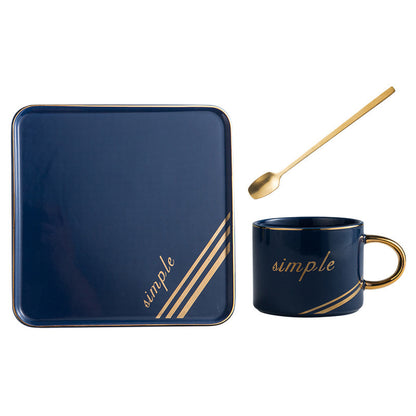 Creative Ceramic Coffee Cups – Stylish & Elegant Set for Coffee Lovers