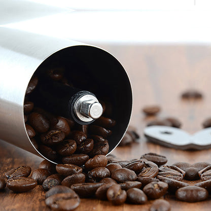 Portable Manual Coffee Bean Grinder – Stainless Steel Hand-Crank”