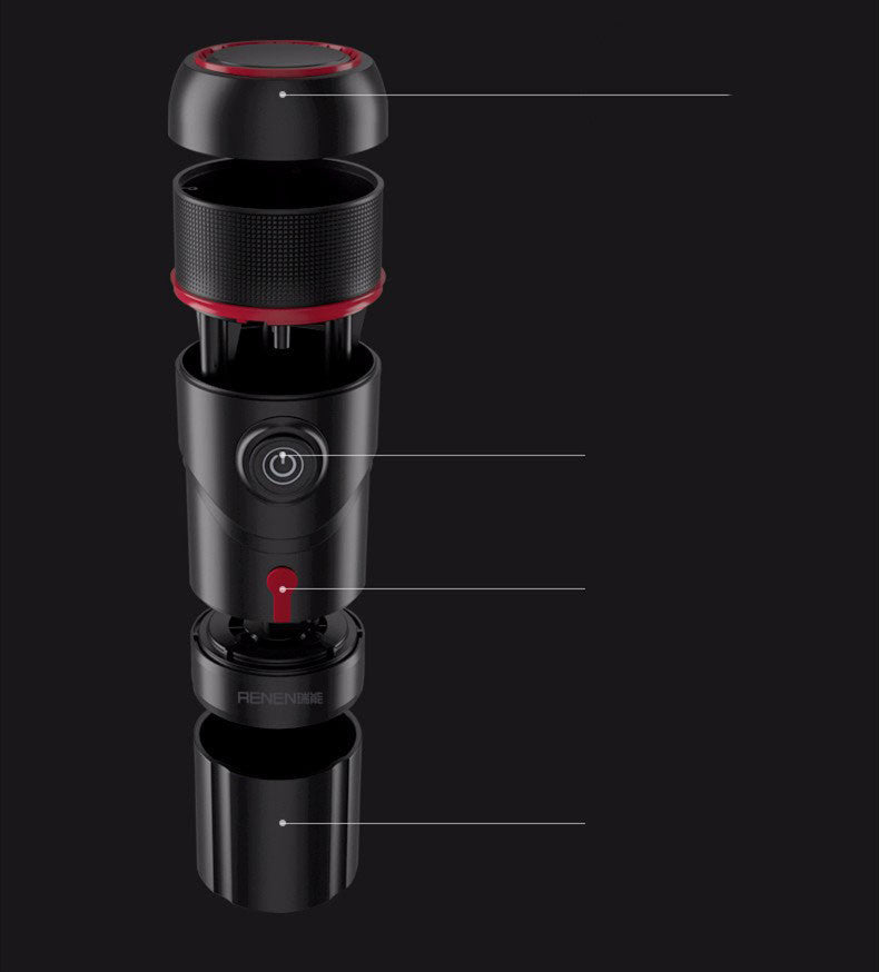 Portable Outdoor Capsule Coffee Machine – Travel & Home Brewing