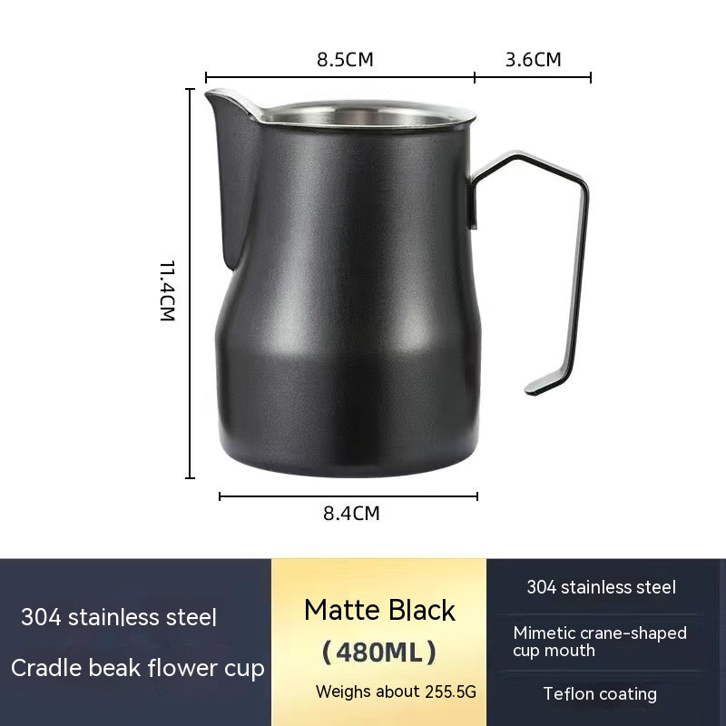 Professional Stainless Steel Milk Frothing Pitcher – Latte Art Barista Jug