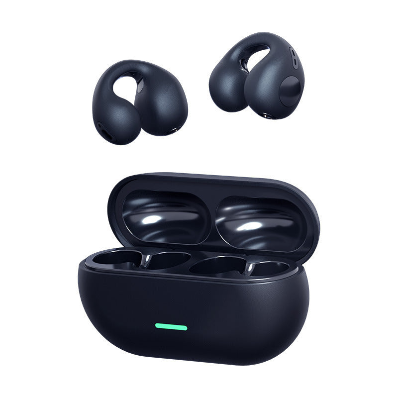 Wireless Bone Conduction Ear Clip Bluetooth 5.3 Headset – TWS, Comfortable, Sports