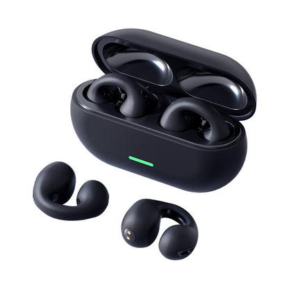 Wireless Bone Conduction Ear Clip Bluetooth 5.3 Headset – TWS, Comfortable, Sports