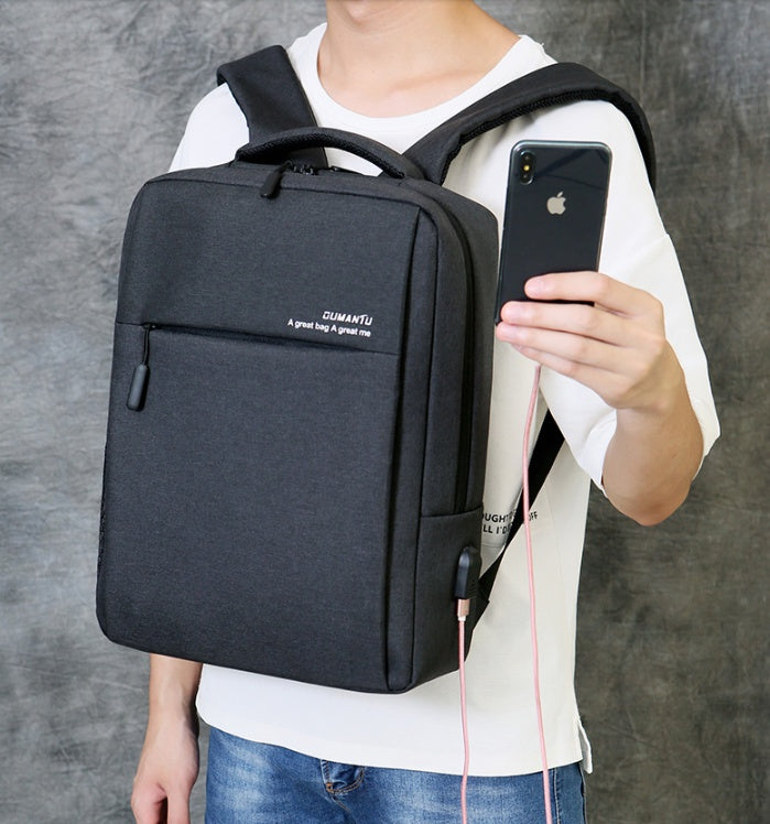 Smart USB Backpack – Waterproof, Shockproof, Fits Laptops
