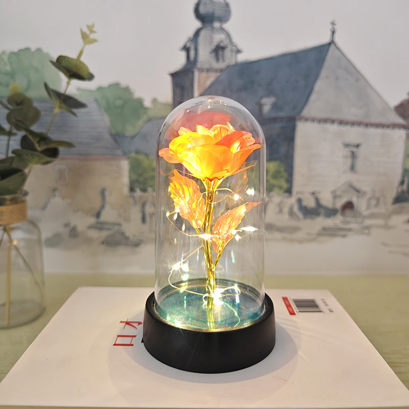 Luminous Glow Night Lamp – Glass Dome Edition