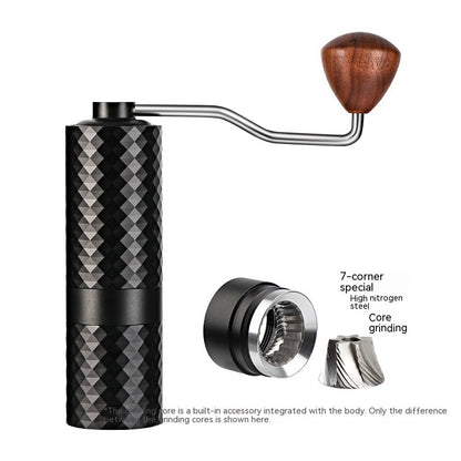 Luxury Manual Coffee Grinder – Diamond Ceramic Burr for Perfect Beans