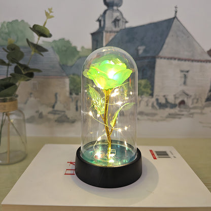 Luminous Glow Night Lamp – Glass Dome Edition
