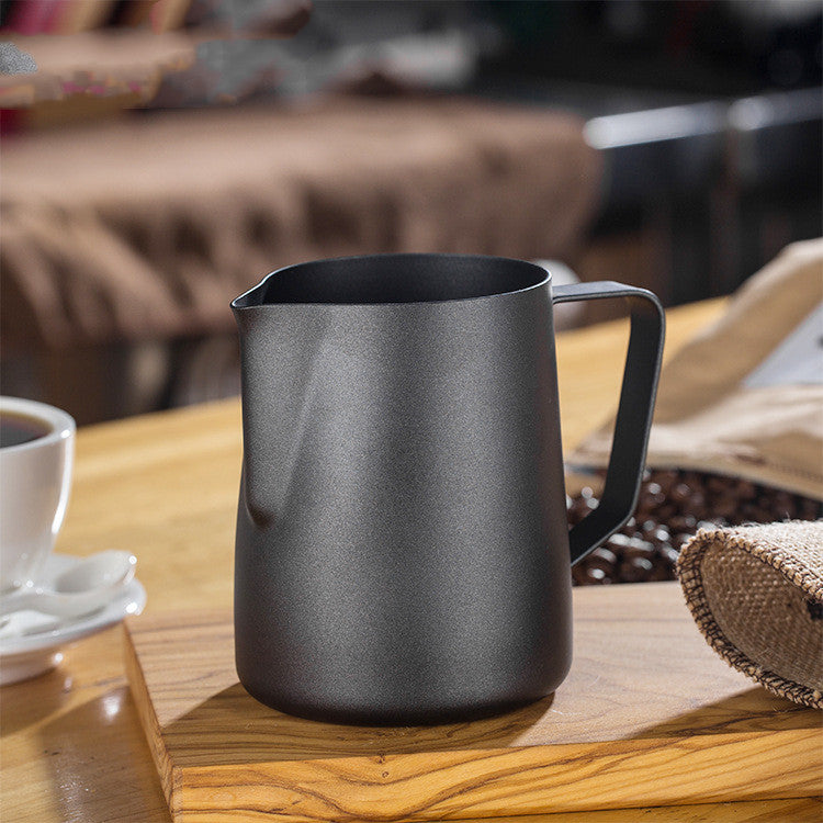 Premium Gold Stainless Steel Milk Frothing Cup – Barista Coffee Pitcher