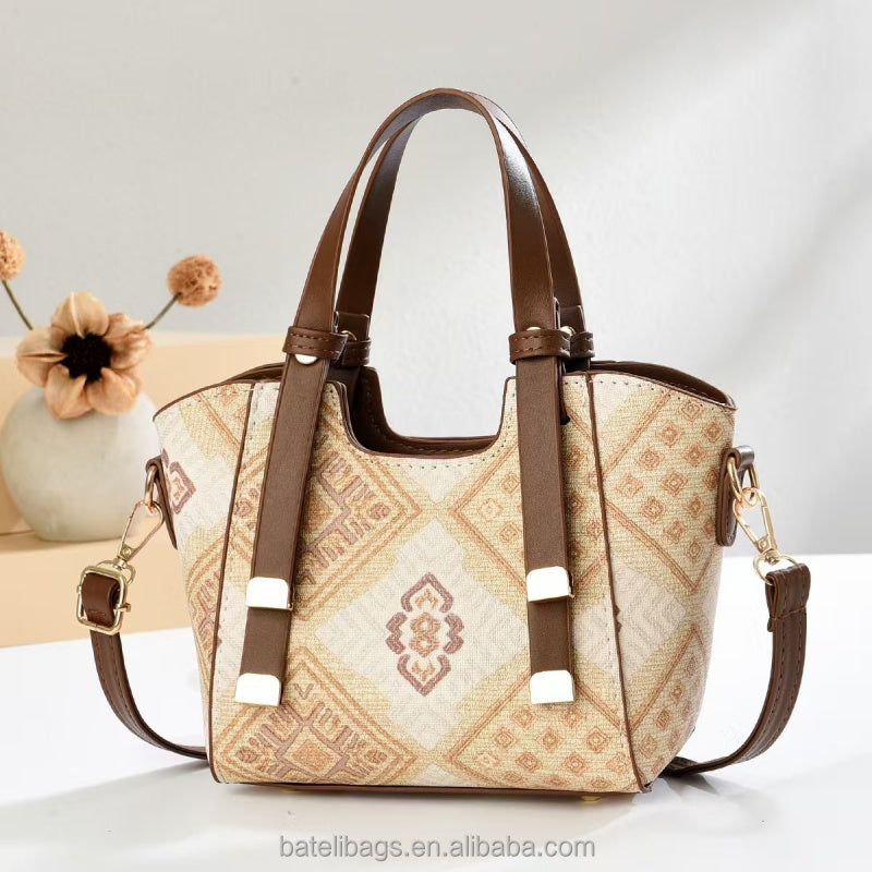 Monogram Boston Pillow Bag – Luxury Jacquard Women’s Crossbody Handbag