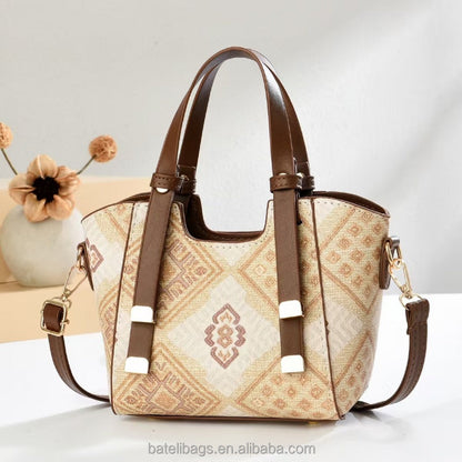 Monogram Boston Pillow Bag – Luxury Jacquard Women’s Crossbody Handbag