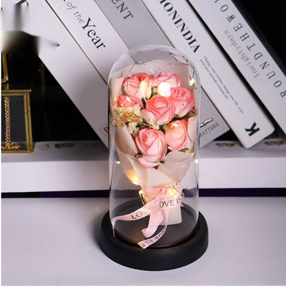 Preserved Fresh Rose Bouquet – Valentine’s Day Gift