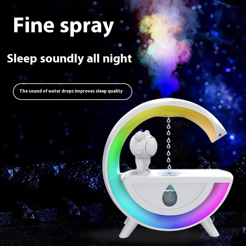 Anti-Gravity Water Drop Humidifier with Ambient LED Light