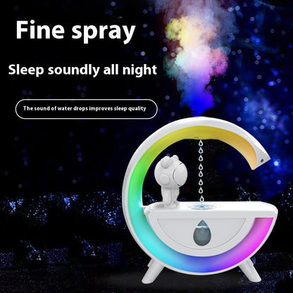 Anti-Gravity Water Drop Humidifier with Ambient LED Light